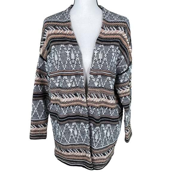 Old Navy Diamond Geo Jacquard Cardigan - Picture 2 of 8